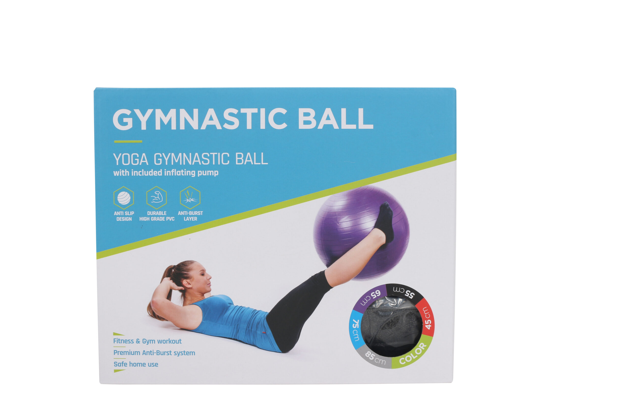 Žoga za gimnastiko 55CM - Image 4