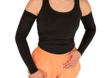 Kompresijski rokavčnik črn